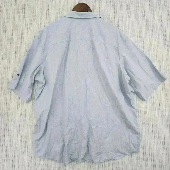 Calvin Klein 2XL Button down Short Sleeve Men's Shirt - Picture 3 of 9